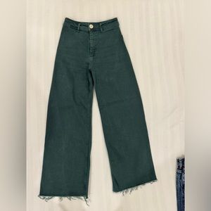 Zara marine straight jeans
